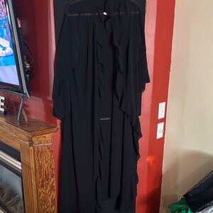 SHEIN Curve Black Kimono